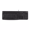 Logitech K120 Corded Keyboard klaviatuur Universaalne USB QWERTY US rahvusvaheline Must