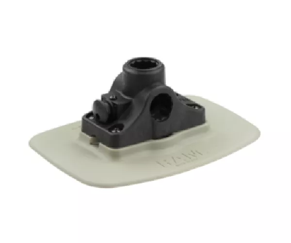 RAM Mounts Bond-A-Base Grey Adhesive Base with RAM ROD Post/Spline Receiver