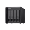 QNAP TL-D400S kõvakettaboks HDD/SSD ümbris Must, Hall 2.5/3.5