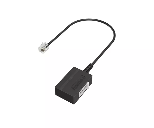 Hama 00201130 cable gender changer TAE-F RJ11 Black