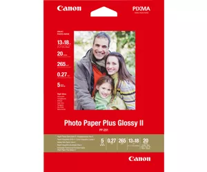 PP-201 Glossy II Photo Paper Plus 5x7" - 20 Sheets