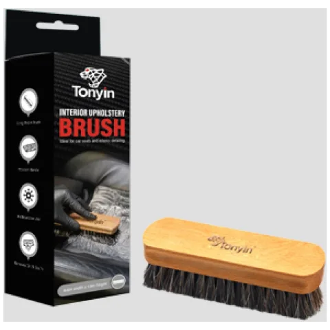 Tonyin Interior Brush — mīksta salona tīrīšanas birste