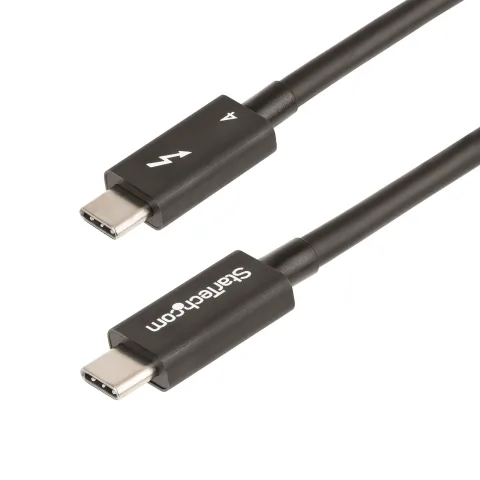 StarTech.com 1.6ft (50cm) Thunderbolt 4 Cable - 40Gbps - 100W PD, 4K