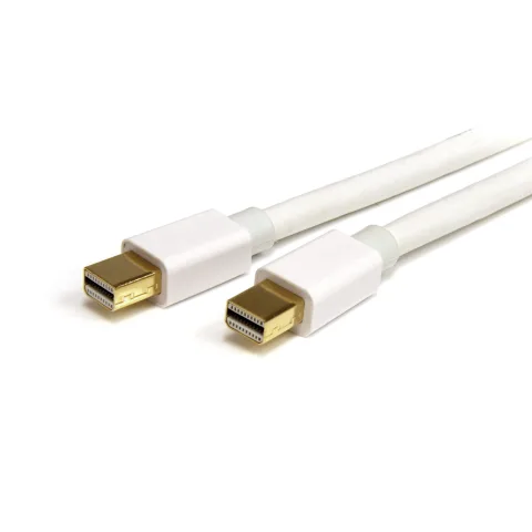 StarTech.com MDPMM1MW DisplayPort-kaabel 1 m mini DisplayPort Valge