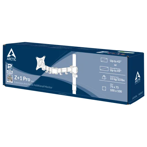 Z+1 Pro Gen 3 - Extension Arm for an Additional Monitor