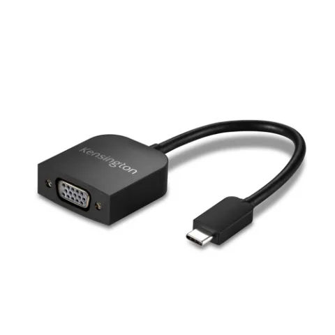Kensington CV2000V VGA (D-Sub) USB tüüp-C Must