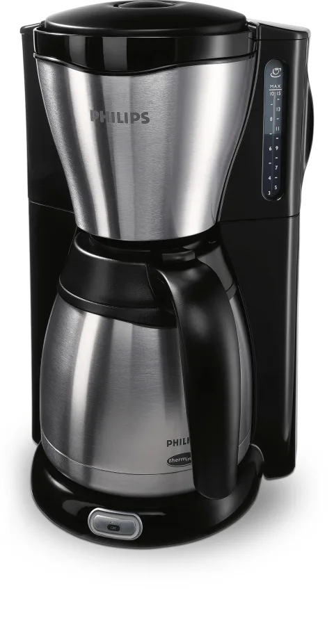 Café Gaia HD7546/20 Drip Filter Coffee Machine, thermo jug