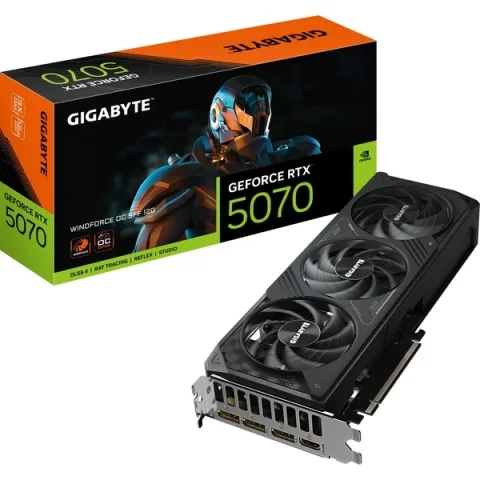 GeForce RTX 5070 WINDFORCE OC SFF 12G grafische kaart