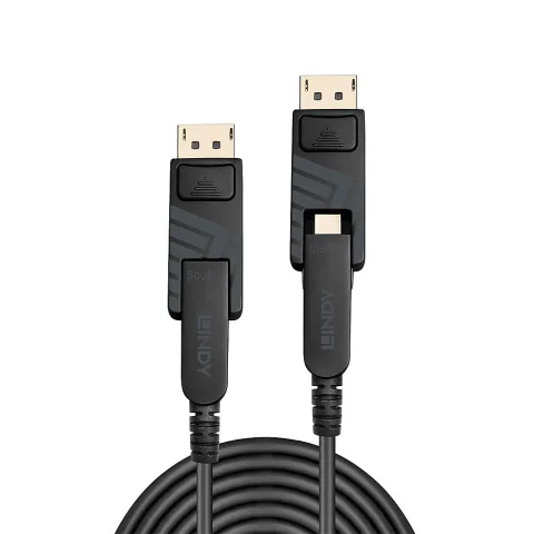 Lindy 38486 DisplayPort-kaabel 100 m Mini DisplayPort Must