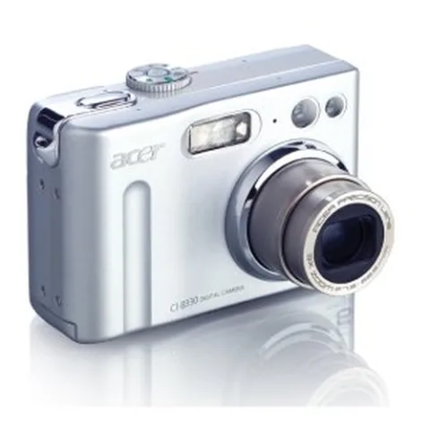 Acer CI-8330 1/1.8 8 MP CCD 3264 x 2448 pikslit Hõbe