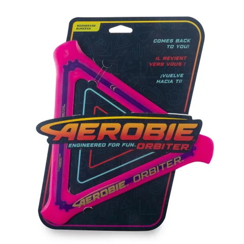 Aerobie ARB RNG Orbiter Boomerang Magenta GML Bumerang