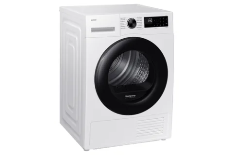 Samsung DV90DG52A0AELE tumble dryer Freestanding Front-load 9 kg White