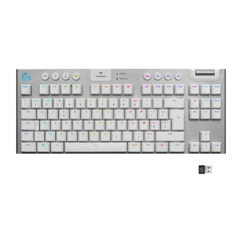 Logitech G G915 TKL klávesnica Hranie RF Wireless + Bluetooth
