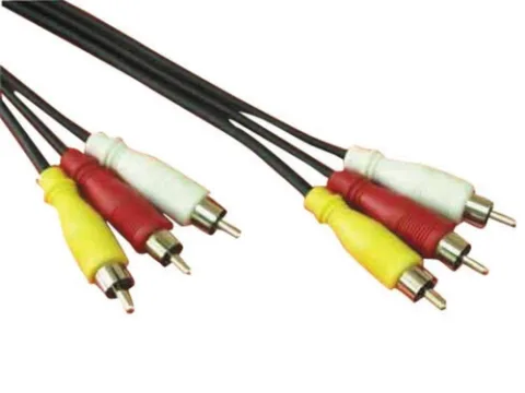 Sandberg Video/Audio 3x RCA M-M, 5m Must