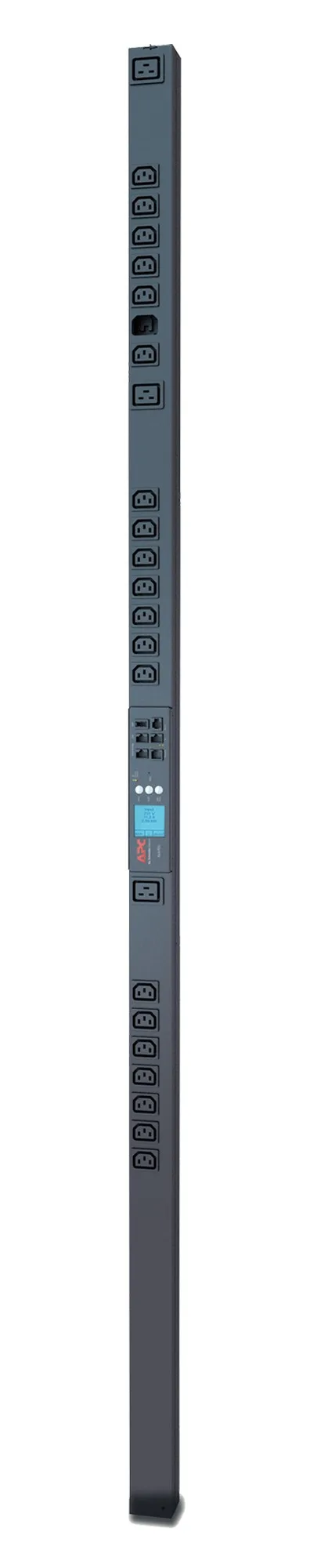 Rack PDU 2G, Metered-by-Outlet, ZeroU, 16A, 100-240V, (21) C13 & (3) C19