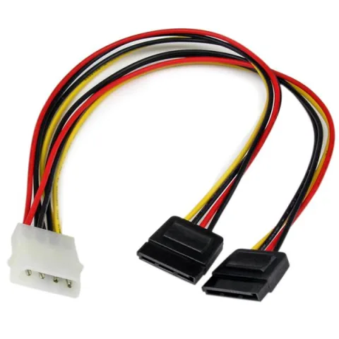 StarTech.com PYO2LP4SATA sisemine toitekaabel 0,304 m