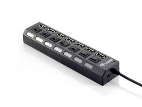 Equip USB 2.0 Hub, 7-Port