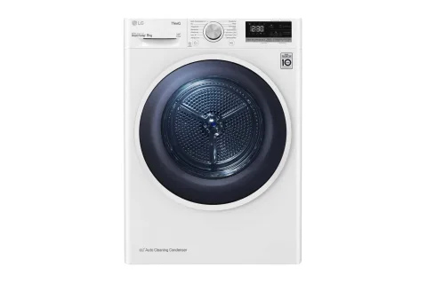 LG V5RT9N trummelkuivati Eraldiseisev Eest täidetav 9 kg A++ Valge
