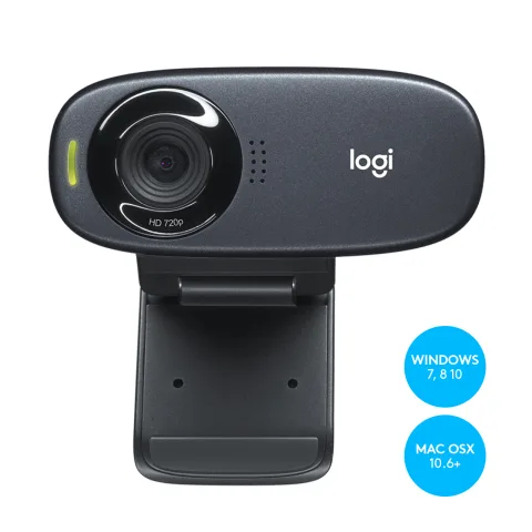 Logitech C310 HD veebikaamera 5 MP 1280 x 720 pikslit USB Must