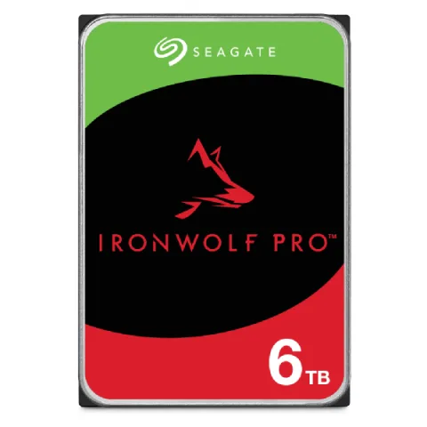 Seagate IronWolf Pro ST6000NT001 sisemine kõvaketas 6 TB 7200 RPM 256 MB 3.5