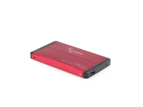 Gembird EE2-U3S-2-R storage drive enclosure 2.5" HDD enclosure Red