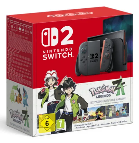 Nintendo Switch 2 + Pokémon Legends: Z-A: Switch 2 Edition portable game, 7.9", 256 GB