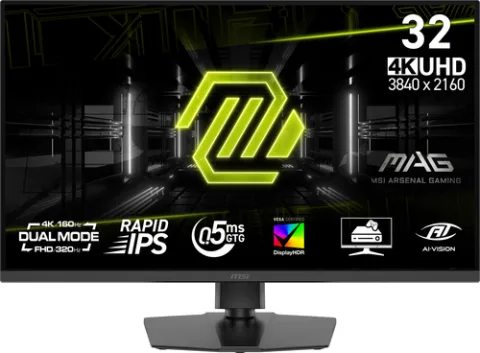 MSI MAG 322URDF E16 computer monitor 80 cm (31.5") 3840 x 2160 pixels 4K Ultra HD Black