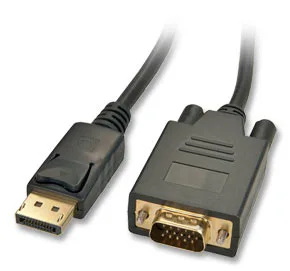 Lindy 1m DisplayPort/VGA Cable VGA (D-Sub) Must