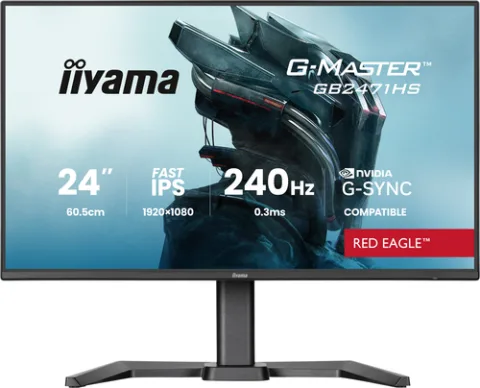 iiyama G-MASTER GB2471HS-B1 computer, 23.8"