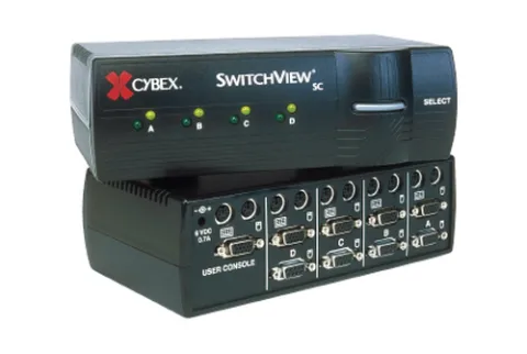 Vertiv SWITCHVIEW 1 USER - 4 KVM-lüliti