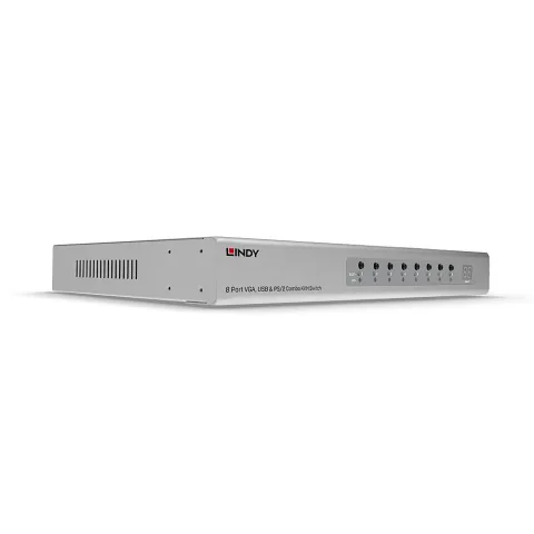 Lindy 39526 KVM-lüliti Püstikmontaaž Hõbe