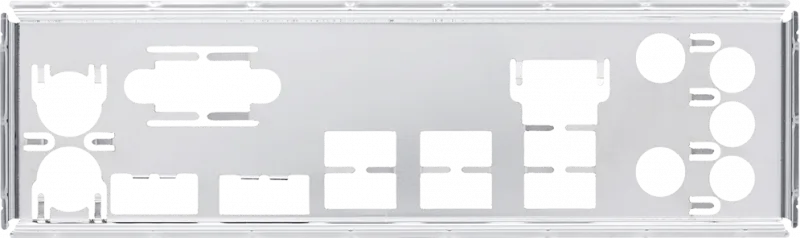 ASUS 13020-06260500 arvutikorpuse detail Universaalne I/O kate