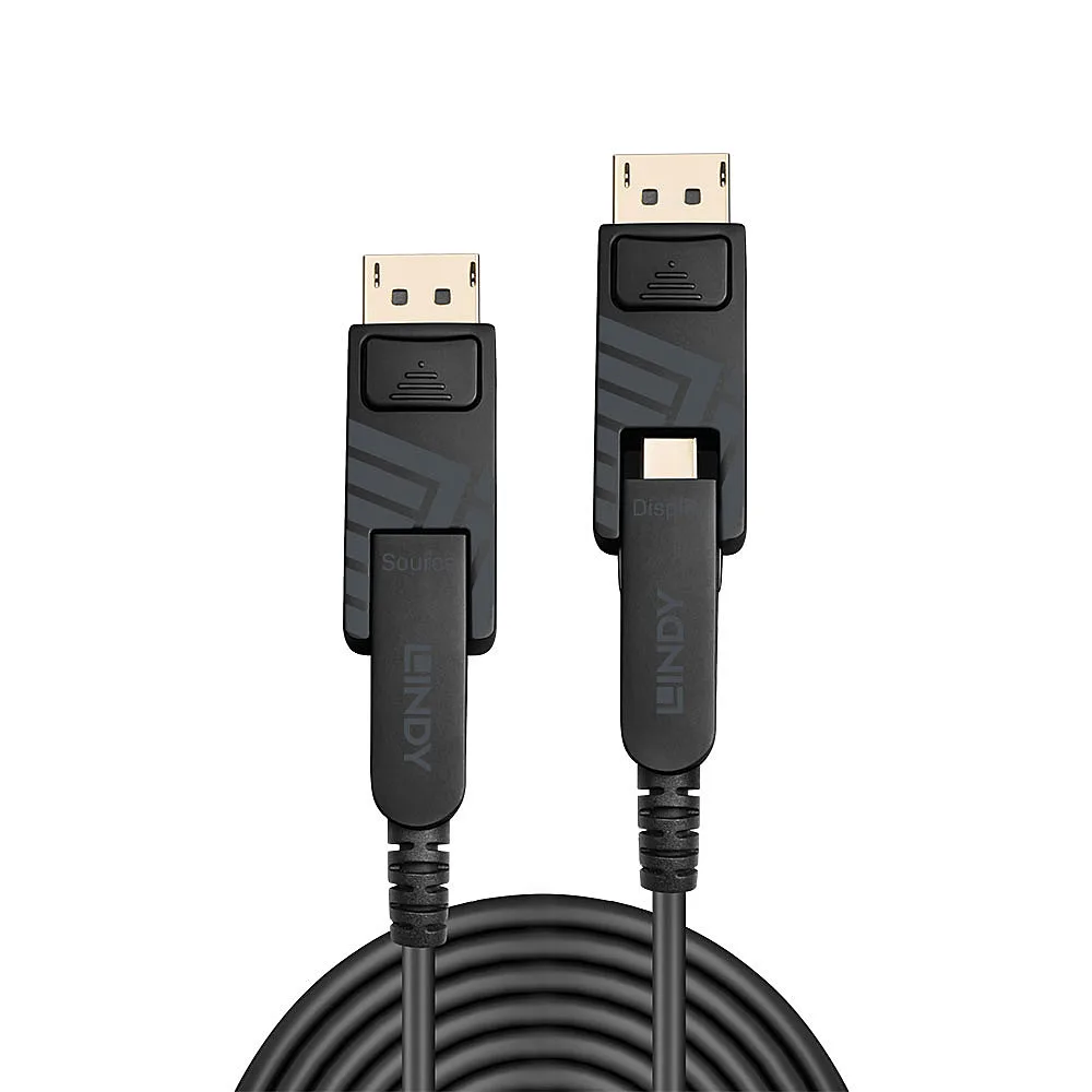 Lindy 38480 DisplayPort-kaabel 10 m Mini DisplayPort Must
