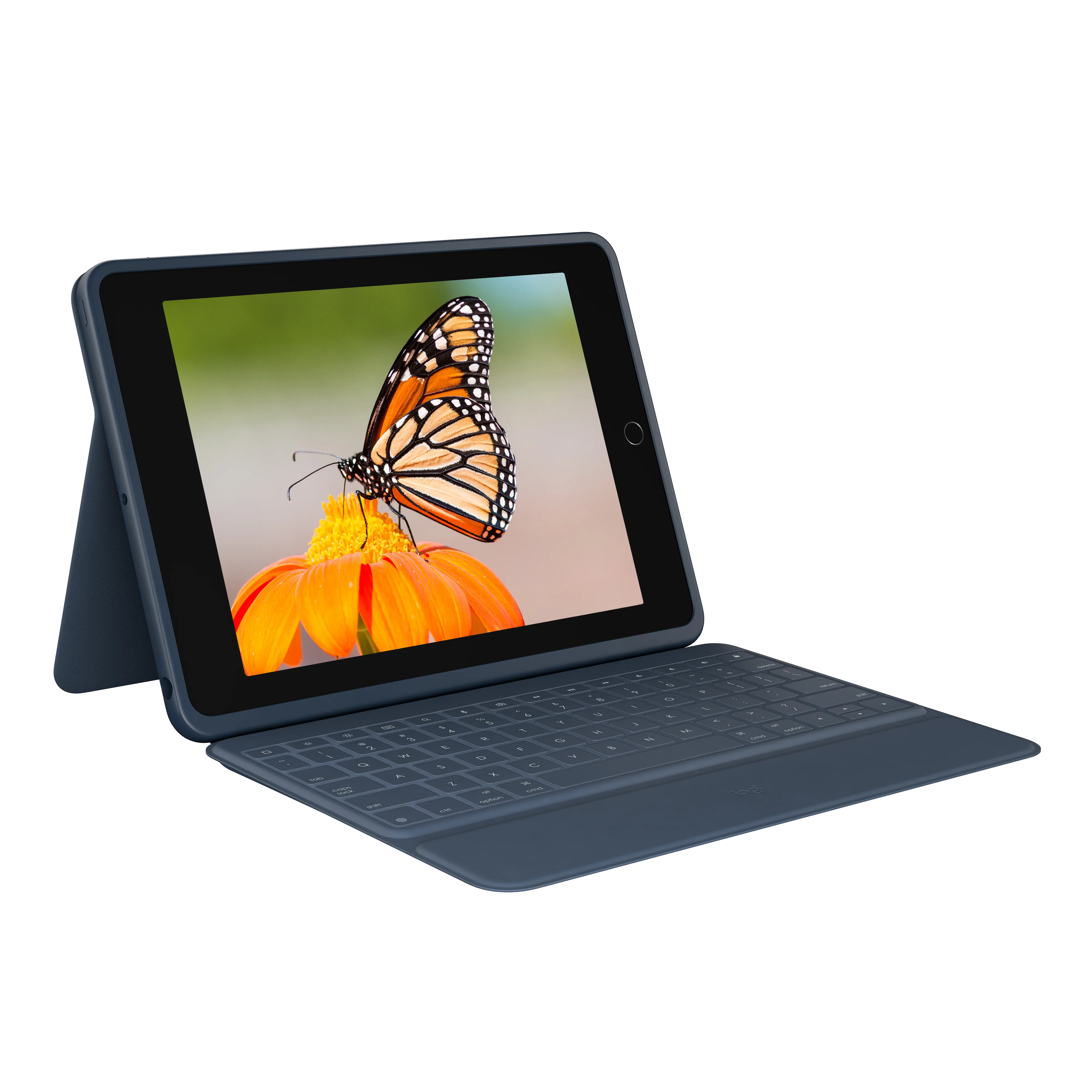 Logitech Rugged Combo 3 AZERTY Prantsuse Smart Connector Sinine