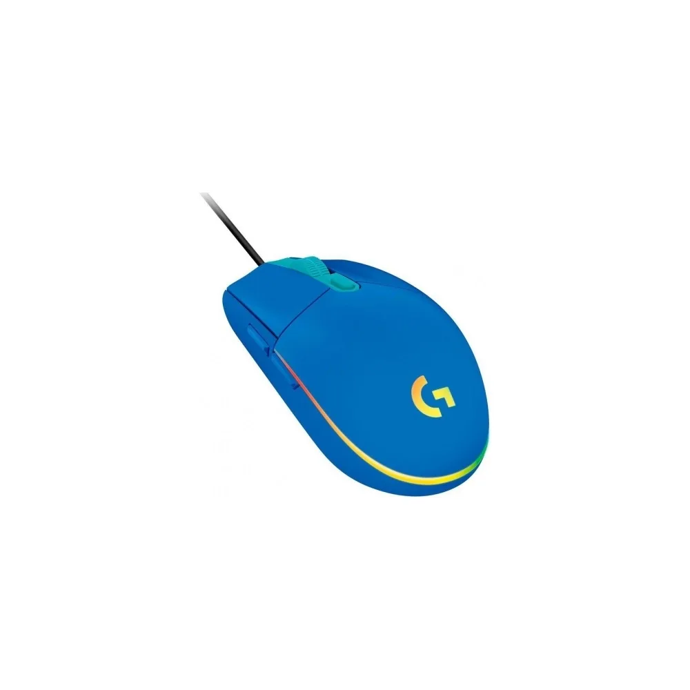 LOGITECH MOUSE G102 Lightsync kék