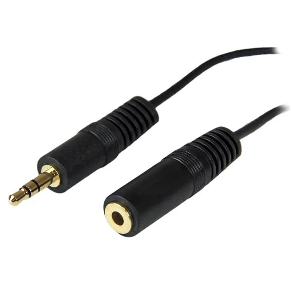 StarTech.com 12ft 3.5mm audiokaabel 3,7 m Must