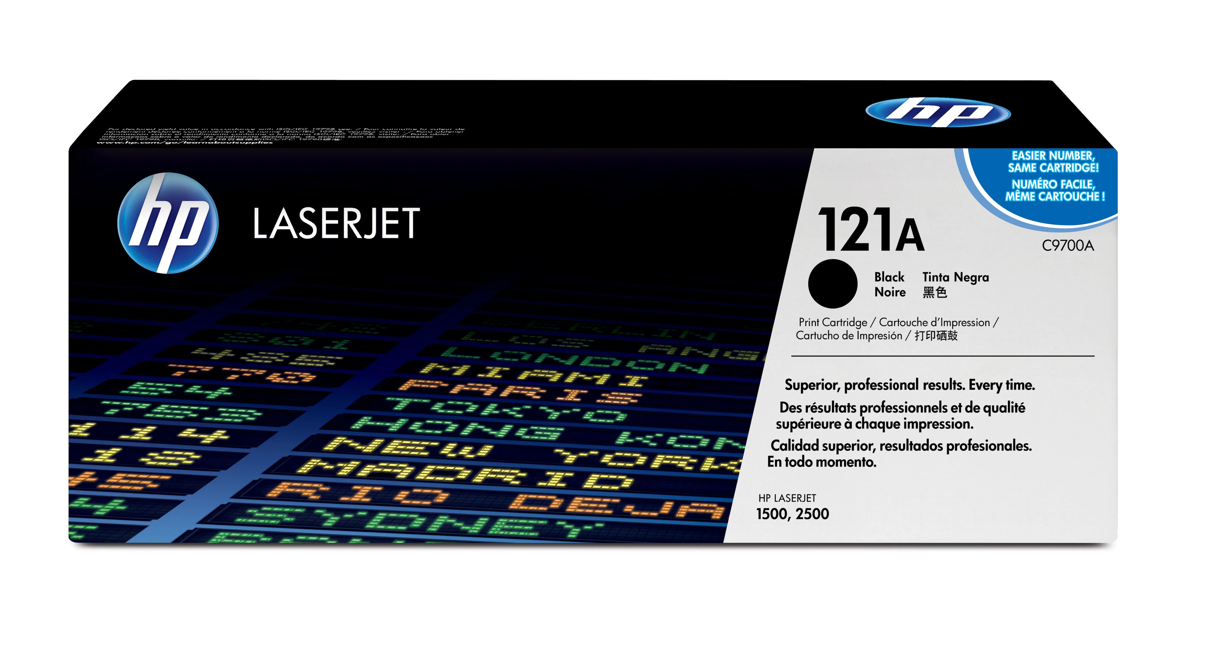 HP Cartouche d'impression noire Color LaserJet C9700A avec