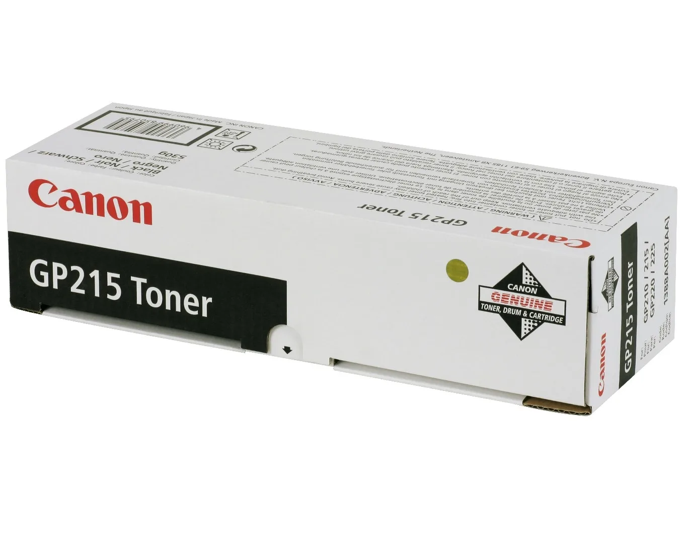 Canon GP215 toonerikassett 1 tk Originaal Must