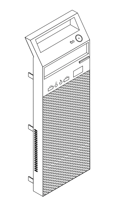 Lenovo 04X2360 Full Tower Esipaneel