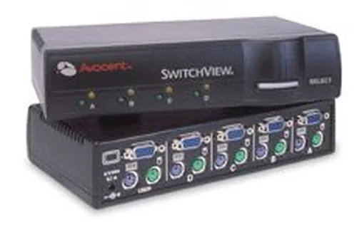 Vertiv SwitchView DeskTop KVM Switch (w / cables) KVM-lüliti