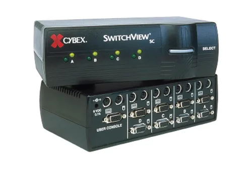 Vertiv SWITCHVIEW 1 USER - 4 KVM-lüliti